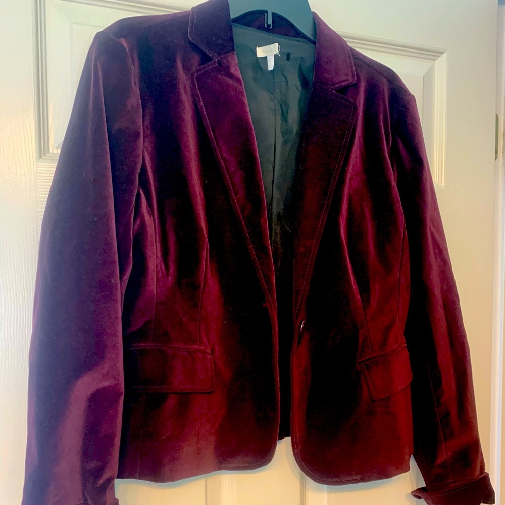 Velvet Blazer